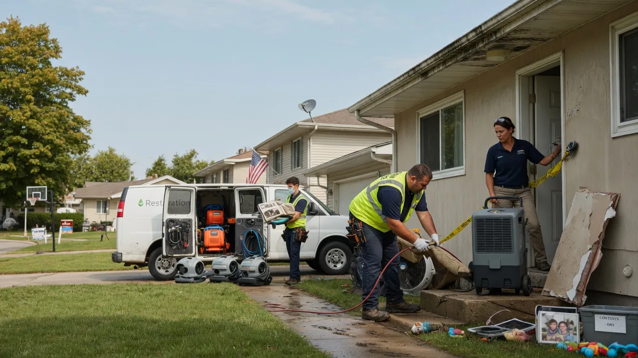 Water Damage Restoration in Wellington, KS near me